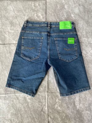 Bermuda Jeans City Denim Azul Escuro