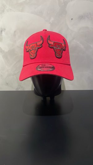 Boné New Era 9FORTY Chicago Bulls Duplo Logo