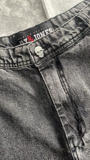 Bermuda Jeans Masculina Jay Jones – Lavagem Preta