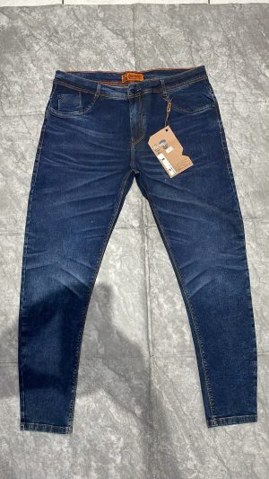 skinny, lavagem azul escuro